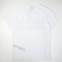 新品正規品 Emporio Armani エンポリオ アルマーニ SWIM 211831 3R479 クルーネック ブランド ロゴ Tシャツ ホワイト L_画像2