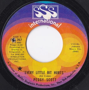 * 60's Lady Southern Soul 45 * Peggy Scott *