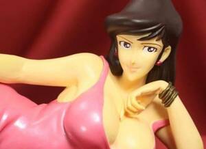  Lupin III фигурка 4 Mine Fujiko новый Lupin .. появление фигурка ( розовый )