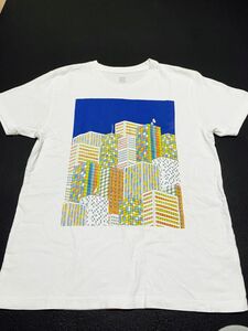 graniphグラニフ ビルプリントTシャツ