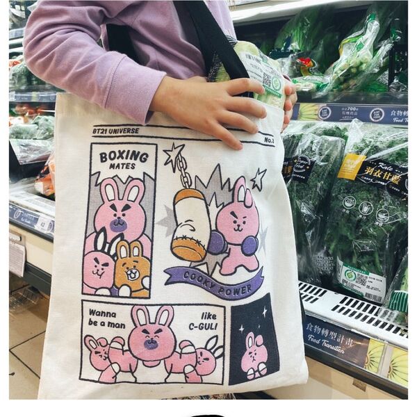 BT21 台湾限定品　トートバッグ　COOKY