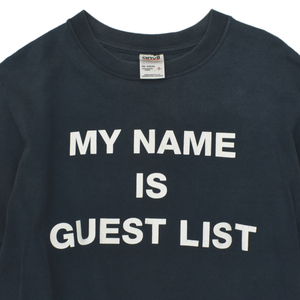 カルチャー雑誌【spectator】my name is guest list Tシャツ size.S