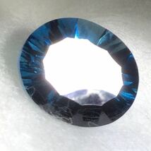 ロンドンブルートパーズ　4.28ct ブラジル　ミナスジェライス産_画像6