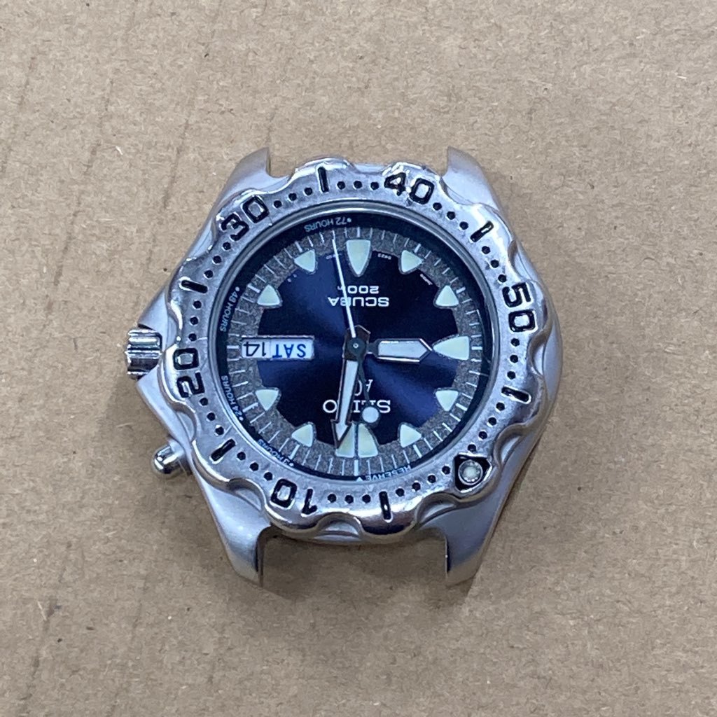 2022年のクリスマス べん 希少!SEIKO 逆輸入 腕時計 メンズ ジャンク