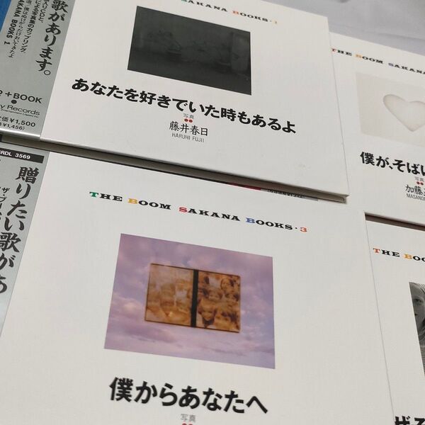 THE BOOM「SAKANA BOOKS」/CD+写真集