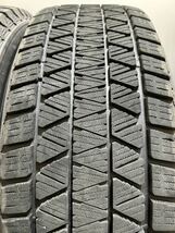 225/65R17 BRIDGESTONE/DM-V3 19年製 日産 エクストレイル 純正OP エスティーロ 17インチ 7J ＋45 114.3 5H スタッドレス 4本 (2-C466)_画像7