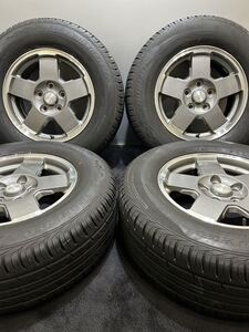 265/65R17 DUNLOP/GRANDTREK PT3 18年製 Jeep ラングラー 純正 17インチ 7.5J ＋43.8 127 5H 夏タイヤ 4本 グラントレック (1-C480)