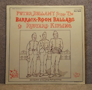 PETER BELLAMY-Barrack-Room Ballads Of Rudyard Kipling/試聴/'77 英Free Reed原盤　ブリティッシュトラッド名盤　盤洗浄済