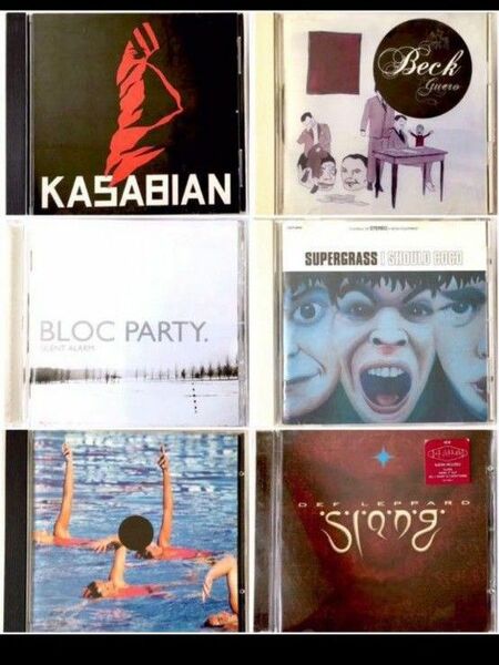 【ロック系★男性バンド洋楽CDセット】⑥盤