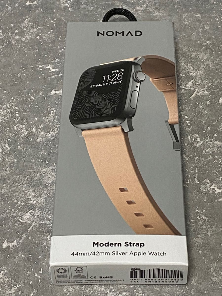 新品未使用】NOMAD Apple Watch Horween Leather Modern Strap