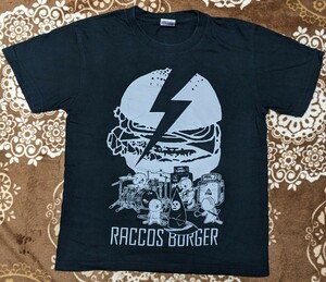 ★RACCOS BURGER★スーちゃんTシャツ★黒 Sサイズ★ラコスバーガー★