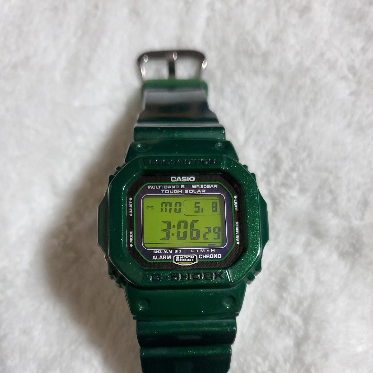 正規 公式通販 G-SHOCK GW-M5610CC-3JF グリーン 電波ソーラー 腕時計