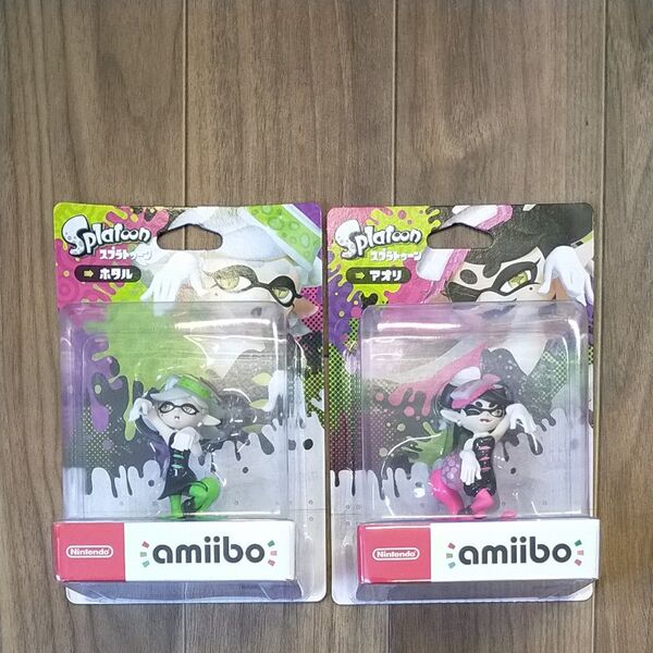 【新品】アオリ ホタル アミーボ スプラトゥーン amiibo