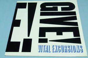 英オリジ VITAL EXCURSIONS GIVE ! 　BRISTOL POST PUNK傑作/ NELLIE HOOPER在籍★UK ZIMBDISCZ ORIG. LP★Z1 MAXYMUM JOY