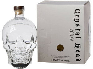  crystal head vodka skeleton bottle box attaching regular goods 40 times 1750ml