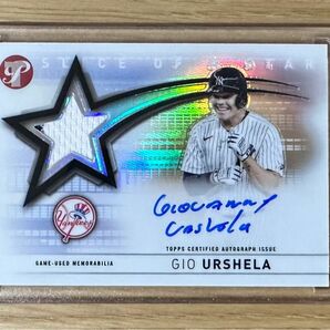 MLB ジオ・アーシェラ　直筆パッチオート Topps