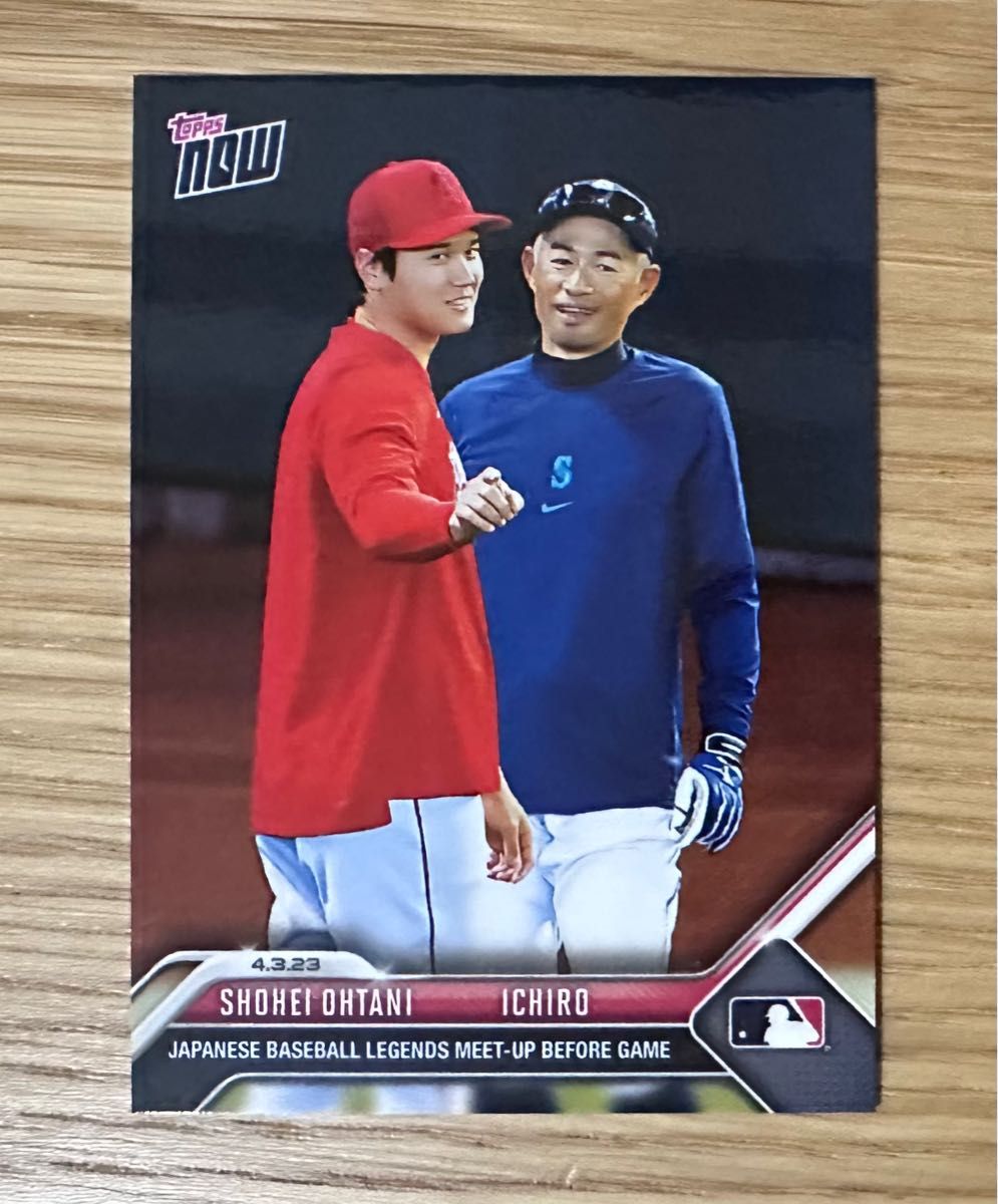 大谷翔平 イチロー TOPPS NOW 24時間限定発売カード|PayPayフリマ