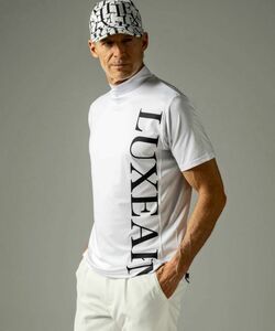 LUXEAKMPLUS リュクスエイケイエムプラス 半袖モックネックTシャツ GOLF ゴルフ スポーツ メンズ 1PIU1UGUALE3 2L 3L XXL