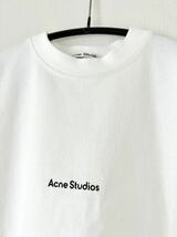 Acne Studios ロゴ Tシャツワンピース アクネ 半袖Tシャツ_画像4