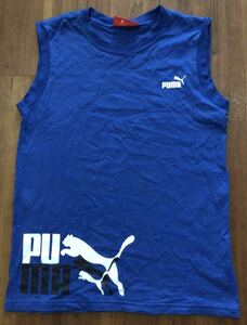 PUMA プーマ ノースリーブ Tシャツ 160サイズ★スポーツ系 タンクトップ 綿100%