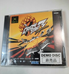 Xbox クレイジータクシー3 ハイローラー 体験版 エックスボックス 非売品 CRAZY TAXY３High Roller 未開封品 シュリンク入り 0512