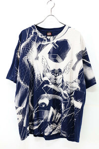 Used 00s MARVEL Thor All Over Graphic T-Shirt Size 2XL 古着