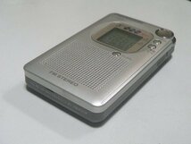 Panasonic　RF-NS460R　イヤフォン内蔵 AM/FMポケットラジオ 動作品_画像3