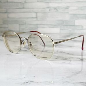 BROS BS-304 ボストン型 アンティークゴールド 眼鏡 良品