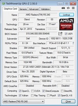 ATI Radeon R5 240 1GB GDDR3 ★コア周波数825MHz ロープロファイル専用★_画像5