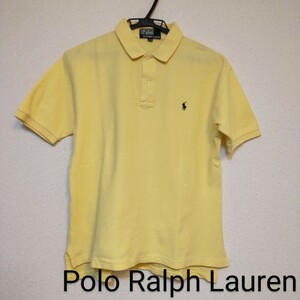 ポロラルフローレン ラルフローレン ポロシャツ トップス レモンイエロー 黄色 レモン色 クリーム色 170サイズ ボーイズ メンズ レディース