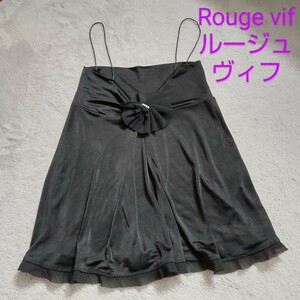  new goods rouge vif Abahouse black camisole corsage race frill auger nji- T-shirt piling put on on goods pretty sexy Lolita 