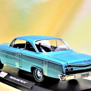 新品マイスト1/18【Maisto】◆1962年式 Chevrolet Bel Air/レア希少車/◆ミニカー/シボレー/ポルシェ/フェラーリ/BMW/ランボルギーニ/の画像9