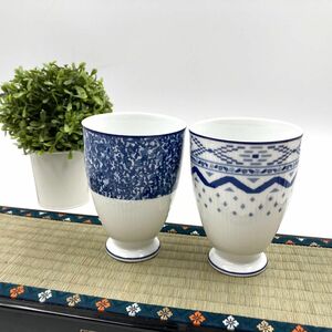 美品ユキコハナイ 花井幸子 カップ 磁器 2個セット 