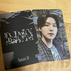 sound wave 限定 AgustD トレカ D-DAY ランダム BTS 防弾少年団 フォトカード SUGA ミンユンギ Solo ②