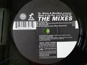 Dr. Motte & WestBam - Music Is The Key (Love Parade 99) (The Mixes) ★12” h*si