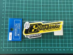 『STICKER COMPETITION ENGINEERING』　AMU-Z ステッカー　by　MOROSO　東洋マーク　（ST180）