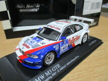 ミニチャンプス 1/43 「 BMW M3 GTR 」 #43 ADAC ニュルブルクリンク24h 2003 ・送料 400円（レターパック発送） _画像1