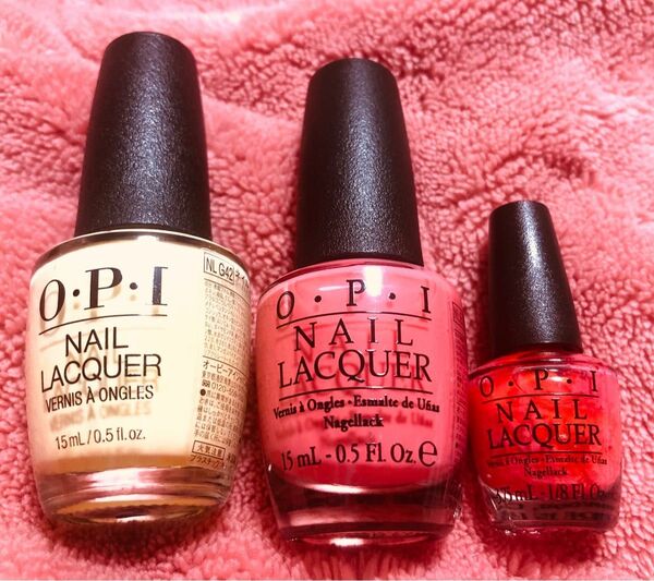 opi ネイル　新春　春カラー