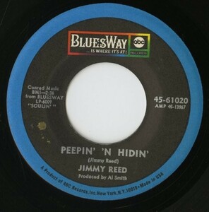 【ロック 7インチ】Jimmy Reed - Peepin 'N Hidin / My Baby Told Me [45-BL-61020]