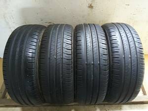 T165 185/55R15 ダンロップ エナセーブEC300+ 夏タイヤ 溝有り良品 中古売切り4本SET 法人向け送料安