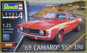 Revell ★ 07712 1/25 69 Camaro SS 396