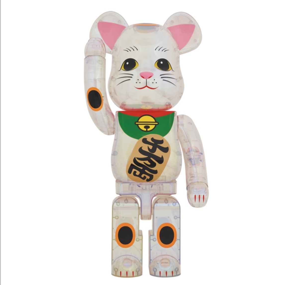 春先取りの BE@RBRICK ベアブリック 招き猫 金メッキ 昇運 1000