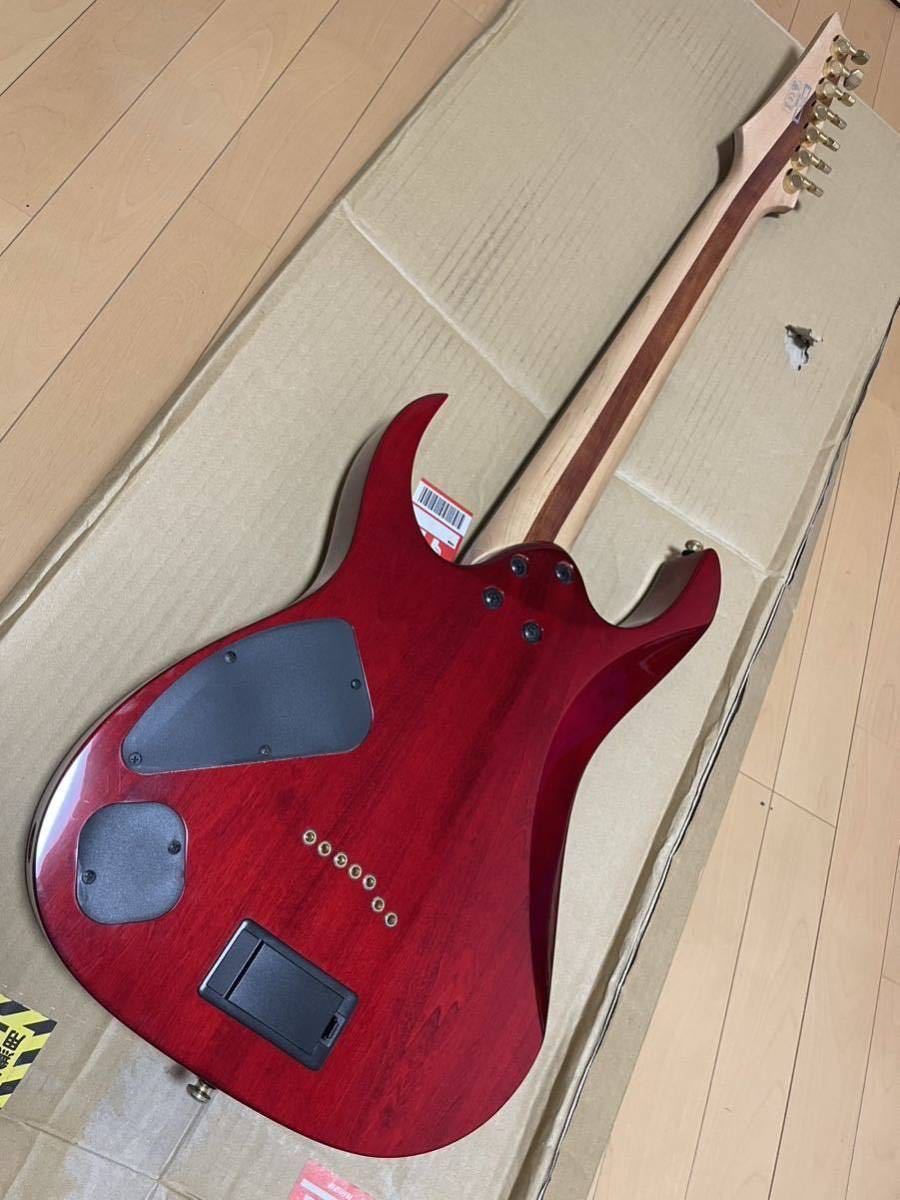 ibanez RGIX27FEQM IRON LABEL 7弦 emg アイバニーズ 赤 red エレキ