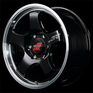  Hiace RMP RACING R05HC 17x6.5 +38 black / rim polish GOODYEAR NASCAR 215/60R17 200 series tire wheel 