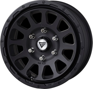 ハイエース デルタフォース オーバル 16x7 +38 6-139.7 マットブラック GOODYEAR NASCAR 215/65R16 200系 16インチ DELTA FORCE