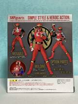 S.H.Figuarts ハリケンレッド　忍風戦隊ハリケンジャー　開封中古品　フィギュアーツ_画像2