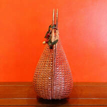 ★70s Capaf Italy Vintage fruit basket bag_画像2