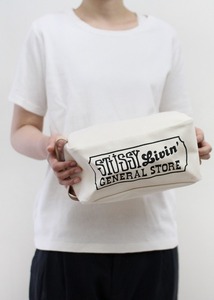 新品未使用☆STUSSY Livin' GENERAL STORE Canvas Dopp Kit キャンバスドップキット トラベルポーチ ステューシーリヴィンジェネラルストア