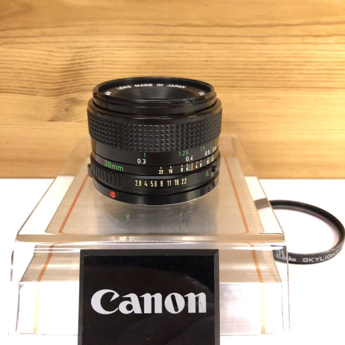 カメラ フィルムカメラ ヤフオク! -canon new fd 28mm f2の中古品・新品・未使用品一覧