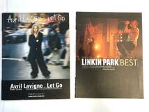 バンドスコア11冊セット　Mr.Big Good Charlotte Sum41 Paul Gilbert Blink182 Zebrahead Avril Lavigne Linkin Park_画像2